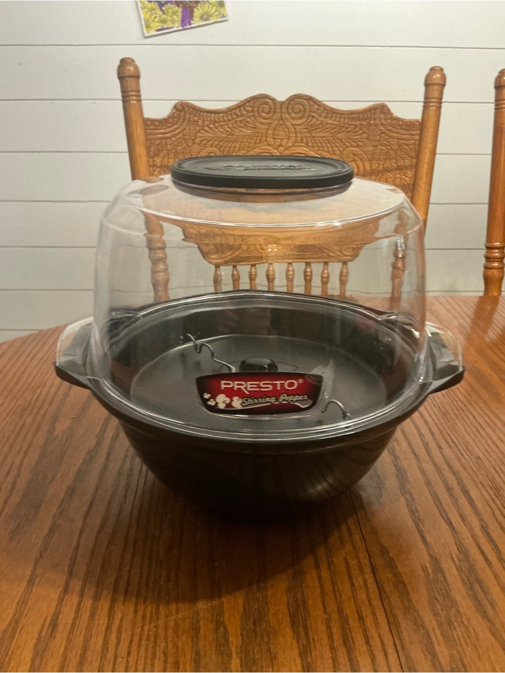 Presto Stirring Popcorn Popper Model 0520001 Electric Corn Popper Tested Working